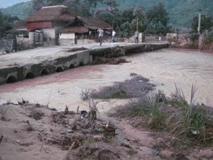 Climate change causes floods in Ha Giang province (Source: VNA)